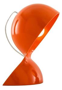 Stolní lampa Artemide, Oranžová, Obývací pokoj, Plast