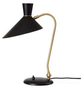 Stolní lampa Warm Nordic, Bloom, Černá, Obývací pokoj, Kov, Vintage