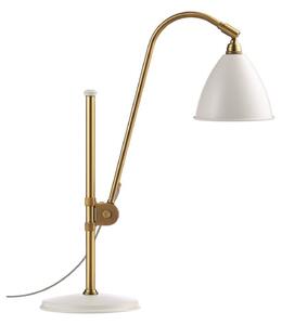 Stolní lampa GUBI, Zlatá / mosazná, Obývací pokoj, Kov