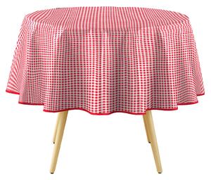 Kulatý ubrus MINI VICHY, Ø 160 cm, kostka