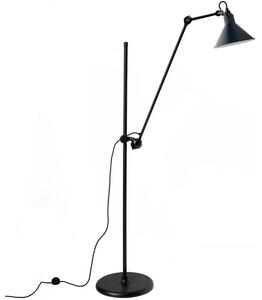 Stojací Lampa Lampe Gras, Modrá, Obývací pokoj, Kov