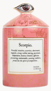 Ručně vyrobená vonná svíčka Scorpio (černý rybíz & bílé pižmo)