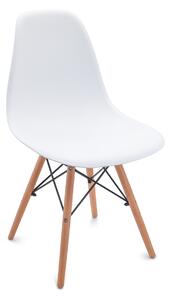 Bestent Židle bílá skandinávský styl CLASSIC
