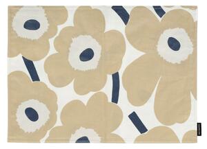 Marimekko Prostírání Pieni Unikko 31x42, béžovo-bílé