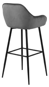 Barová židle Brooke VIC šedá