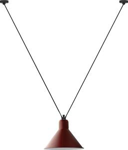 Závěsná svítidlo Lampe Gras, Červená, Obývací pokoj, Kov