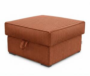 Terakotový taburet SMART COSARO s úložným prostorem 65x65 cm