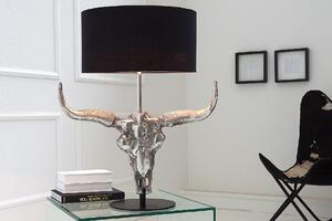 Stolní lampa El Torus, 68 cm, černá
