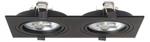 RED R12705 PASADENA G53 SQ II černá 12V G53 2x50W - RED - DESIGN RENDL