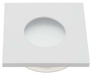 Ecolamp Podhledové svítidlo Square, 1x bílé kovové stínítko, w