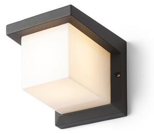 RED R12560 HIDE SQ nástěnná antracitová 230V E27 13W IP44 - RED - DESIGN RENDL