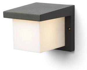 RED R12560 HIDE SQ nástěnná antracitová 230V E27 13W IP44 - RED - DESIGN RENDL