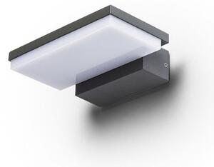 XYLO nástěnná antracitová 230V LED 8W IP54 3000K - RED - DESIGN RENDL
