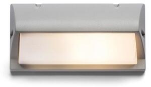 MORA nástěnná stříbrnošedá 230V E27 18W IP54 - RED - DESIGN RENDL