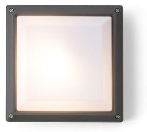 RED R12564 DELTA 215 přisazená antracitová 230V E27 18W IP54 - RED - DESIGN RENDL