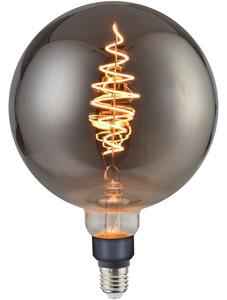 NORDLUX LED žárovka GLOBE E27 8,5W G200 kouřová 2080302747
