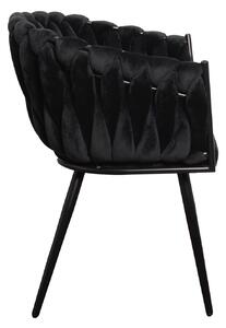 Židle Tresse černá