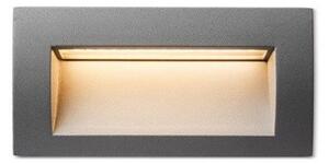 RED R12538 GORDIQ L zápustná antracitová 230V LED 3W IP65 3000K - RED - DESIGN RENDL