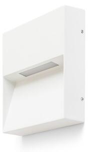 AQILA SQ nástěnná bílá 230V LED 6W IP54 3000K - RED - DESIGN RENDL