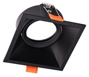 EUlight Podhledové svítidlo Square3, 1x černé kovové stínítko, (možnost polohování), b