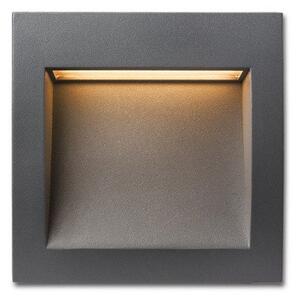 RED R12536 GORDIQ M zápustná antracitová 230V LED 3W IP65 3000K - RED - DESIGN RENDL
