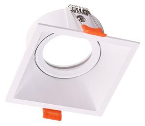 EUlight Podhledové svítidlo Square3, 1x bílé kovové stínítko, (možnost polohování), w