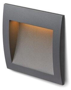 RED R12536 GORDIQ M zápustná antracitová 230V LED 3W IP65 3000K - RED - DESIGN RENDL