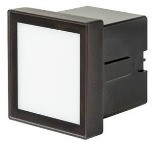 RED R12530 DEJAVU SQ 9 zápustná černá 230V LED 3.5W IP65 3000K - RED - DESIGN RENDL