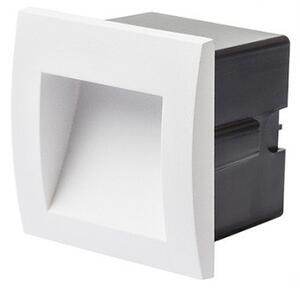 GORDIQ S zápustná bílá 230V LED 1.5W IP65 3000K - RED - DESIGN RENDL