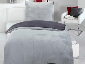 Povlečení Cashmere Touch Wende, stříbrná/antracit