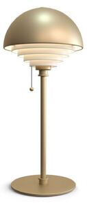 Stolní lampa Herstal, Zlatá / mosazná, Obývací pokoj, Kov