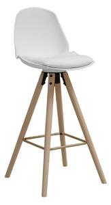 Barová židle Oslo bílá wood