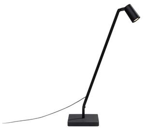 Stolní lampa Nemo Lighting, stmívatelné, Černá, Pracovna, Hliník