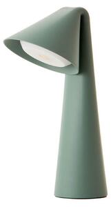 Stolní lampa FRANDSEN, Ami, stmívatelné, Zelená, Jídelna, Plast, Moderní