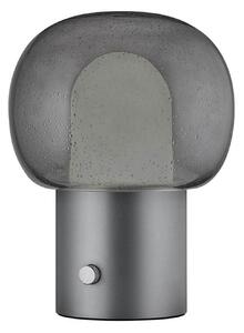 Stolní lampa Blomus, Šedá, Obývací pokoj, Hliník