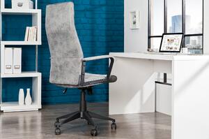 Kancelářská židle Ziola, šedá vintage