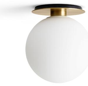 Stropní Lampa Audo Copenhagen, stmívatelné, Bílá, Obývací pokoj, Sklo, Design