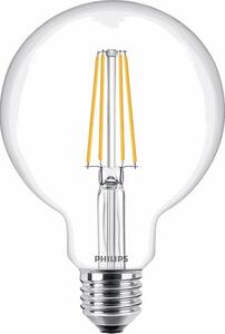 PHILIPS žárovky Dekorativní LED žárovka E27 60 W Varianta: 7 W = 60 W, 2700 K, 806 lm, Ø95x140 mm