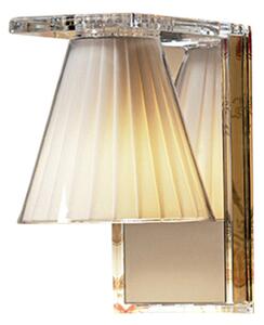 Nástěnná Svítidla Kartell, Light-Air, Transparentní, Obývací pokoj, Plast, Design