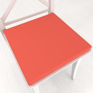 Biante Čtvercový podsedák Rongo RG-037 Korálový - 38x38x3 cm