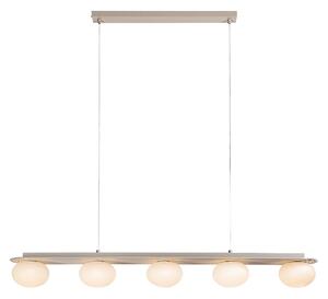 Závěsné svítidlo 5x G9 béžová IP20 Rabalux GLOWBELLS 72462