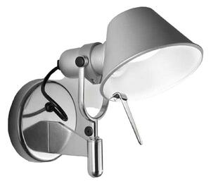 Nástěnná Svítidla Artemide, Tolomeo Faretto, Metalická, Obývací pokoj, Kov, Design