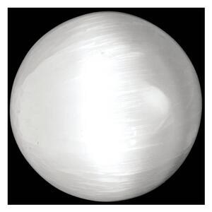 Selenit bílý - koule cca 14 cm