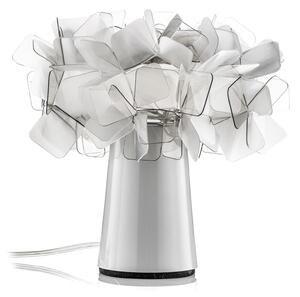 Stolní lampa Slamp, Clizia, Šedá, Obývací pokoj, Plast, Design
