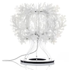 Stolní lampa Slamp, FIORELLA, Bílá, Obývací pokoj, Plast, Design