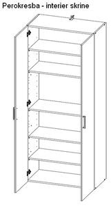 Skříň Multiraum, 70 cm, dub Sonoma