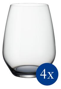 Villeroy&Boch Colourful Life Lemon Cosy Grey sklenic na vodu, 4x0,42 l