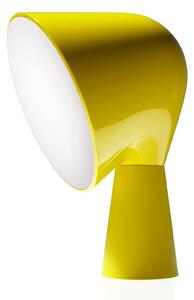 Stolní lampa Foscarini, Binic, Žlutá, Obývací pokoj, Plast, Design
