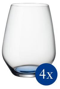 Villeroy&Boch Colourful Life Winter Sky sada sklenic na vodu, 4x0,42 l
