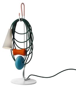 Stolní lampa Foscarini, Filo, Vícebarevná, Obývací pokoj, Kov, Design